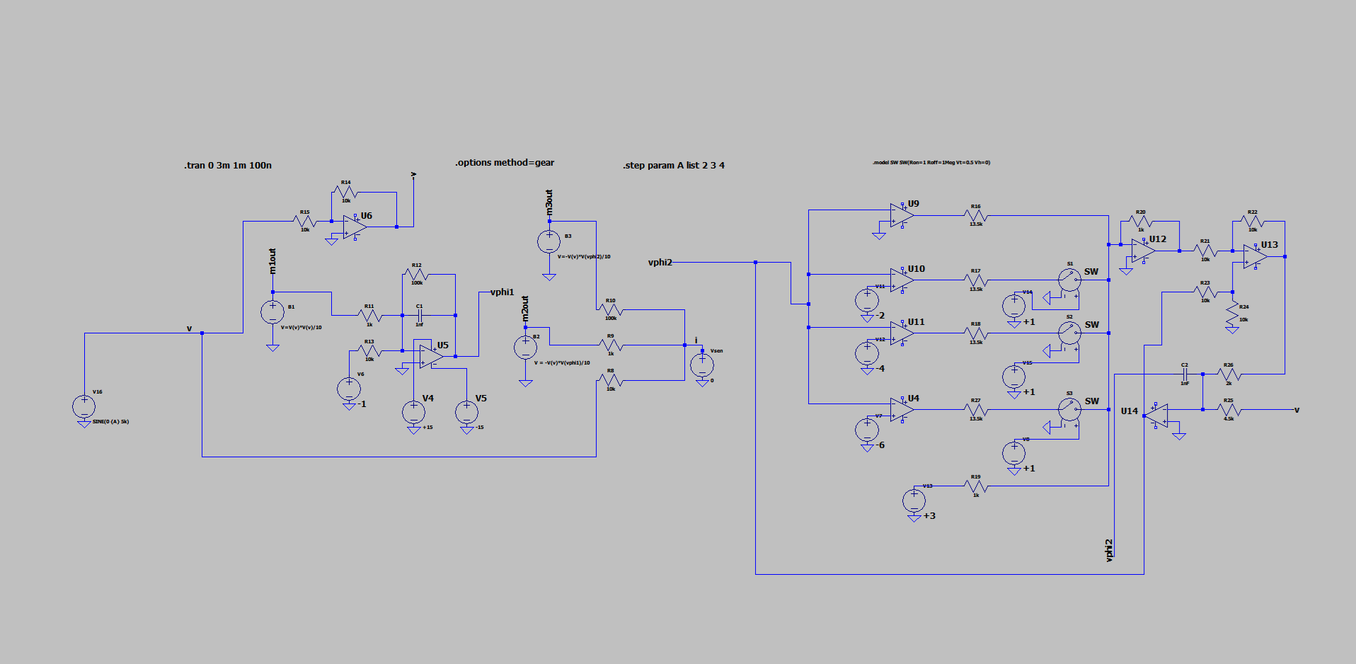Circuit Emulator Schematic